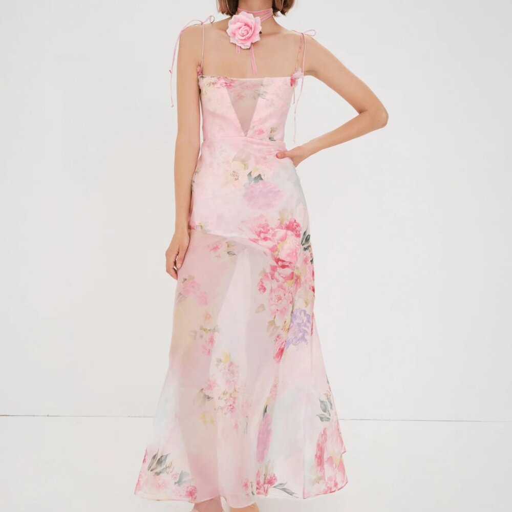 For Love and Lemons Lisa Maxi Dress